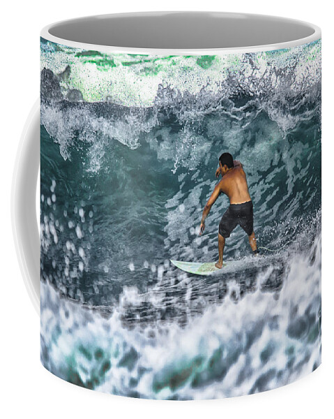 Beach Coffee Mug featuring the photograph Ride On Through by Eye Olating Images