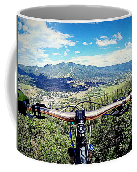 Steamboat Springs Coffee Mug featuring the photograph Rider's View by Matt Helm