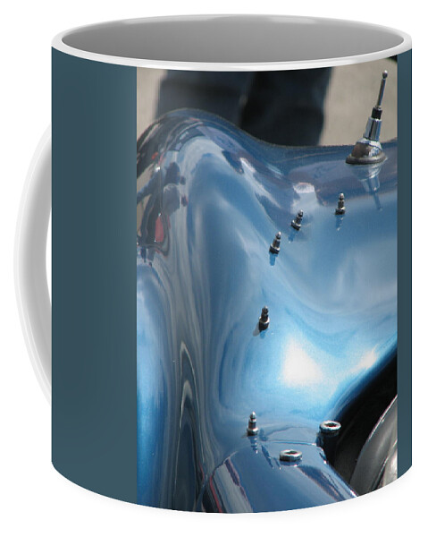 Shelby Coffee Mug featuring the photograph Riding the Surf by Kelly Mezzapelle