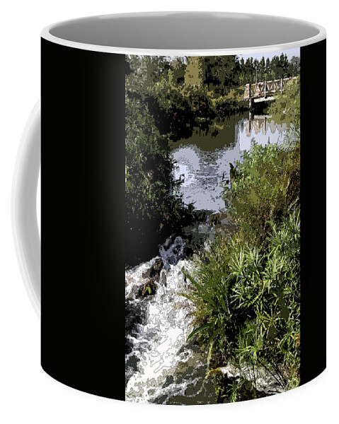 Landscape Coffee Mug featuring the photograph Rill at Sumter LAnding by James Rentz