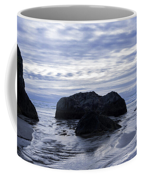 Beach Coffee Mug featuring the photograph Ripple Effect by Steven Clark
