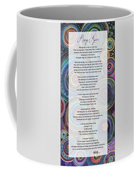 Rising Again Coffee Mug featuring the digital art Rising Again by Tanielle Childers
