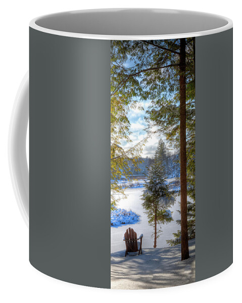 River View Coffee Mug featuring the photograph River View by David Patterson