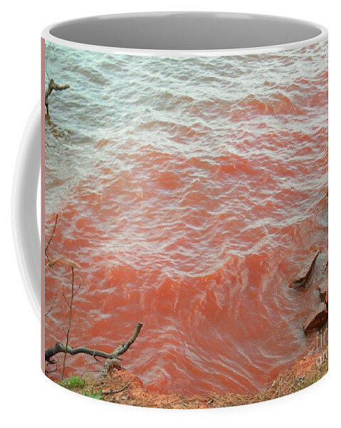 Revelation Blood Coffee Mug featuring the photograph Rivers of Blood Revelation by Matthew Seufer