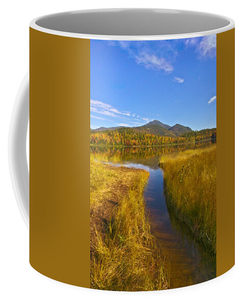 River Coffee Mug featuring the photograph Rivulet by Amanda Jones