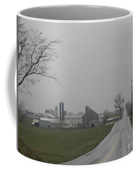 Amish Coffee Mug featuring the photograph Road to Paradise by Christine Clark