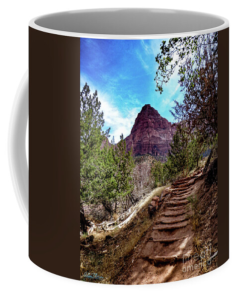 Zion Coffee Mug featuring the photograph The Way by Adam Morsa