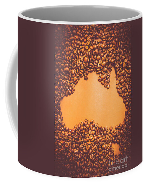 Roasted coffee background Coffee Mug for Sale Jorgo Photography