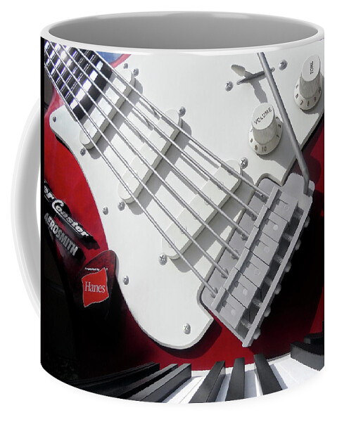 Fender Coffee Mug featuring the photograph Rock'n Roller Coaster Aerosmith by Juergen Weiss