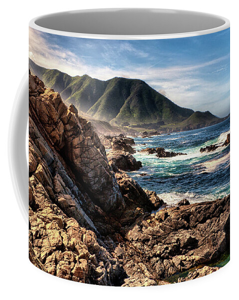 Ca Coffee Mug featuring the photograph Rocky Front by John K Sampson