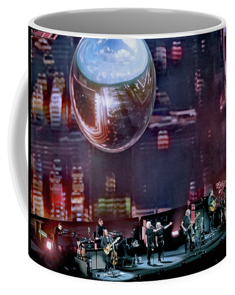 Roger Waters Coffee Mug featuring the photograph Roger Waters 2017 Tour - Breathe by Tanya Filichkin