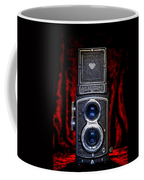 Rollei Coffee Mug featuring the photograph Rollei by Keith Hawley