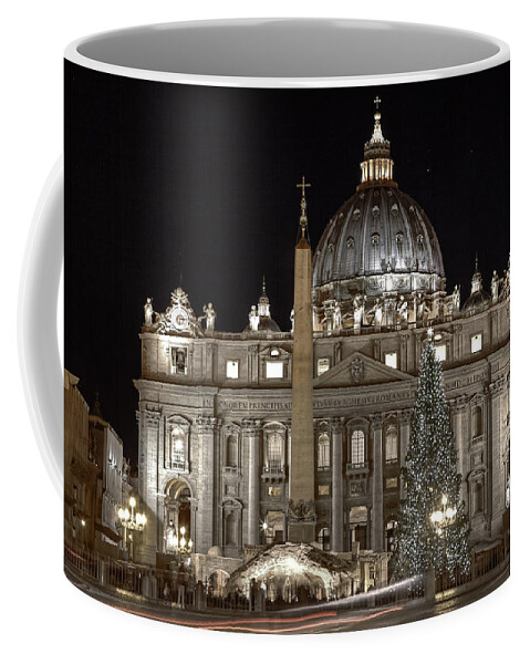 St. Peter's Square Coffee Mug featuring the photograph Rome Vatican by Joana Kruse