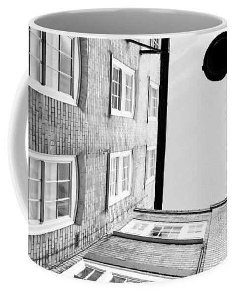 Lights Coffee Mug featuring the photograph Roof View by Ieva Kambarovaite