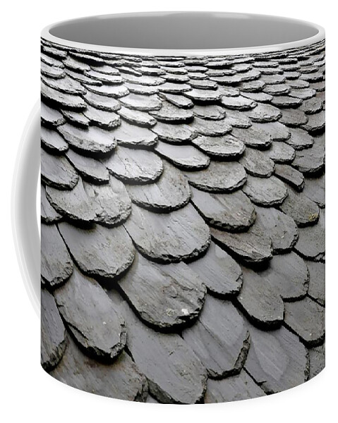 Roof Tiles Coffee Mug featuring the photograph Rooftiles by Sylvie Leandre