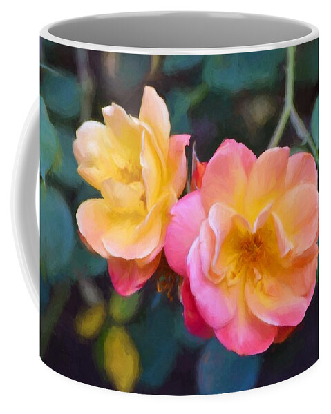 Floral Coffee Mug featuring the photograph Rose 345 by Pamela Cooper