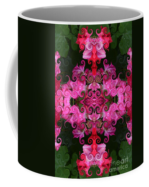 Rose Coffee Mug featuring the photograph Rose Abstract by Beverly Shelby