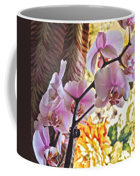 Orchids Coffee Mug featuring the photograph Rose Cottage Orchid by Janis Senungetuk