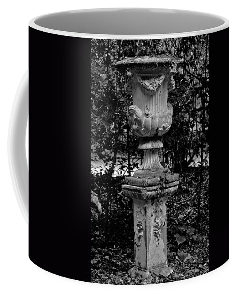 Urn Coffee Mug featuring the digital art Rose Urn by DigiArt Diaries by Vicky B Fuller