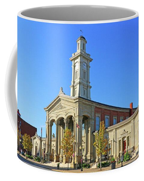Ross County Courthouse Coffee Mug featuring the photograph Ross County Courthouse in Chillicothe Ohio 5701 by Jack Schultz