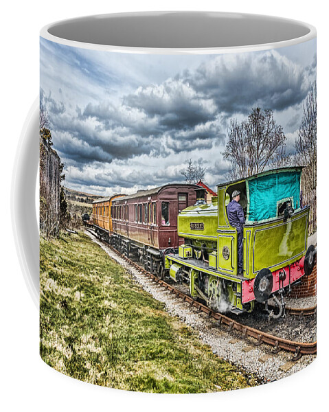 Rosyth Number 1 Coffee Mug featuring the photograph Rosyth No 1 At Big Pit Halt 3 by Steve Purnell