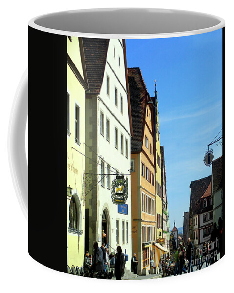 Rothenburg Coffee Mug featuring the photograph Rothenburg 20 by Randall Weidner