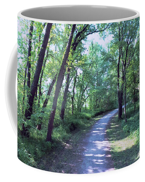 Bend Coffee Mug featuring the photograph Round the Bend by David Luebbert