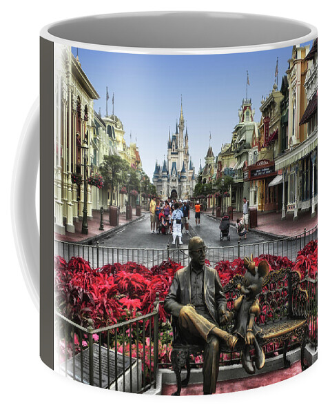 Magic Kingdom Coffee Mug featuring the photograph Roy and Minnie Mouse Walt Disney World MP by Thomas Woolworth