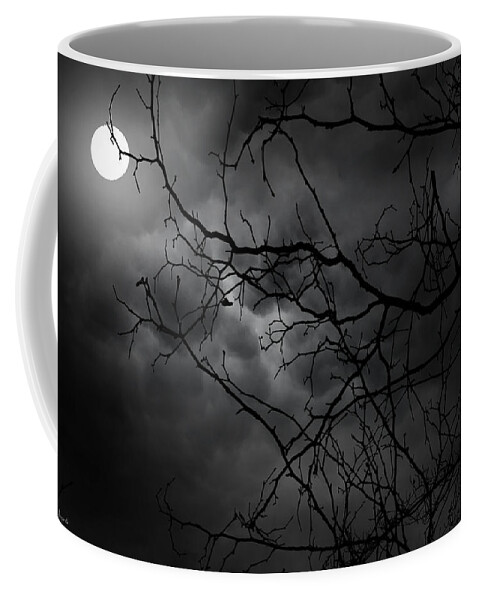 Owl Coffee Mug featuring the photograph Ruler Of The Night by Lourry Legarde