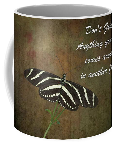 Rumi Coffee Mug featuring the photograph Rumi quote-12 by Rudy Umans