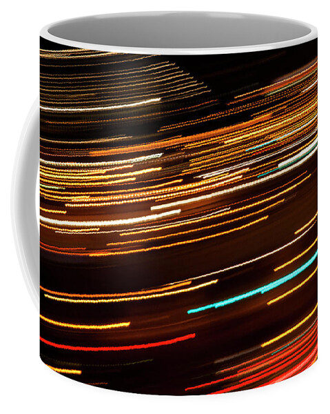 Abstract Coffee Mug featuring the photograph Rush Hour 1704 by Ginger Stein
