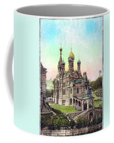 Church Coffee Mug featuring the photograph Russian Orthodox Church Of St. Peter And Paul by Carlos Diaz