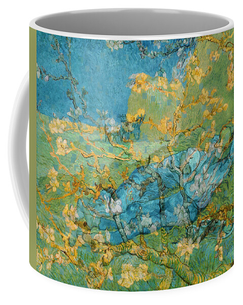 Post Modern Coffee Mug featuring the digital art Rustic 6 van Gogh by David Bridburg