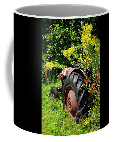 Tractor Coffee Mug featuring the photograph Rusty Old Ford by Luke Moore