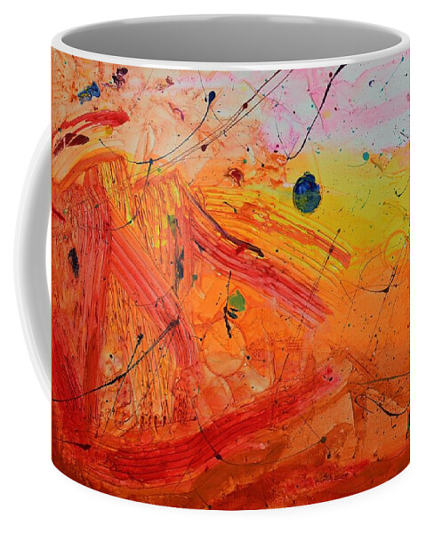Ruthless Coffee Mug featuring the painting Ruthless in Purpose Insidious in Method by Phil Strang