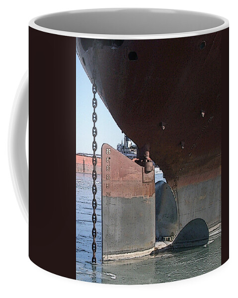 Prop Coffee Mug featuring the photograph Ryerson Prop by Tim Nyberg