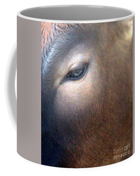 Sacred Cow Coffee Mug featuring the photograph Sacred Cow 5 by Randall Weidner