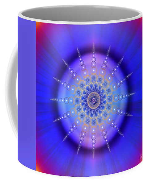 Endre Coffee Mug featuring the photograph Sacred Geometry 421 by Endre Balogh