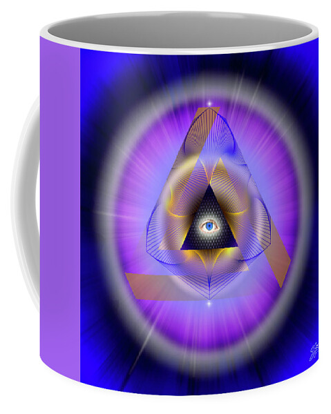 Endre Coffee Mug featuring the photograph Sacred Geometry 642 by Endre Balogh