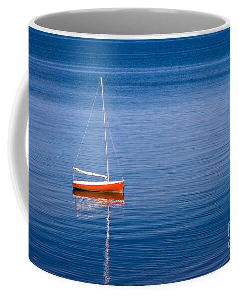 Cape Cod Coffee Mug featuring the photograph Sailboat by John Greim