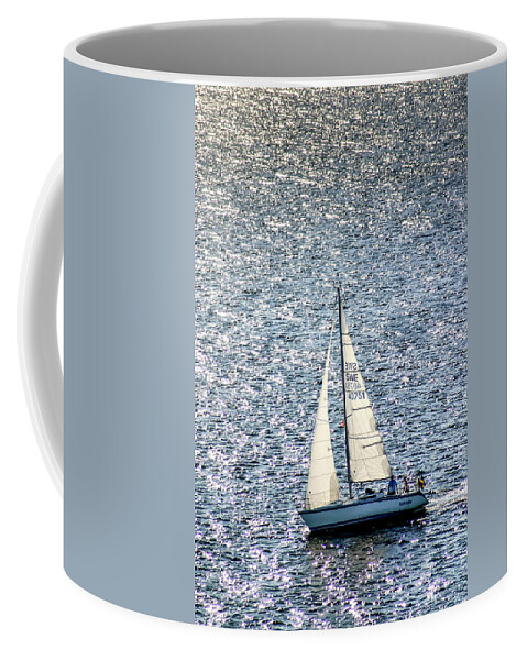 Europe Coffee Mug featuring the photograph Sailing off the Coast of Denmark by KG Thienemann