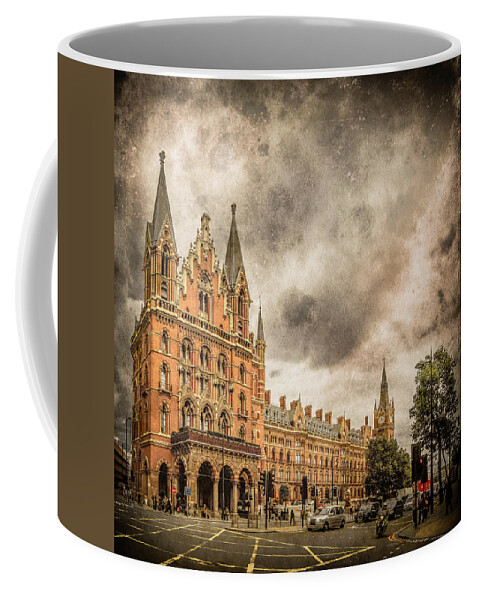 England Coffee Mug featuring the photograph London, England - Saint Pancras Station by Mark Forte