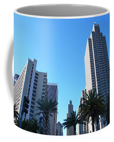 City Coffee Mug featuring the photograph San Francisco Embarcadero Center by Matt Quest