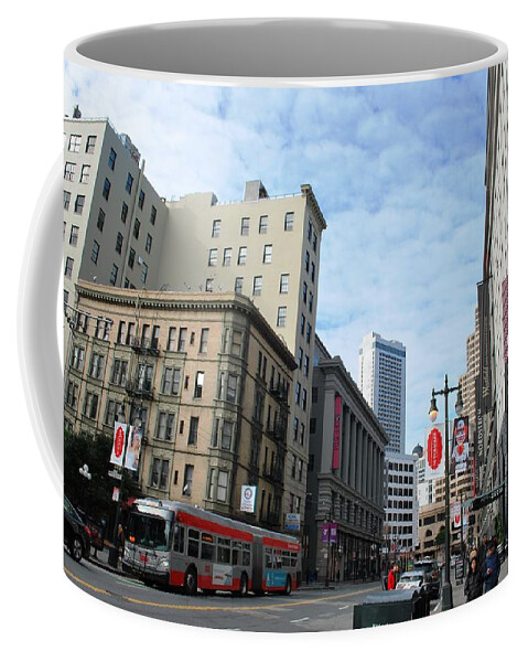 City Coffee Mug featuring the photograph San Francisco - Jessie Street View by Matt Quest