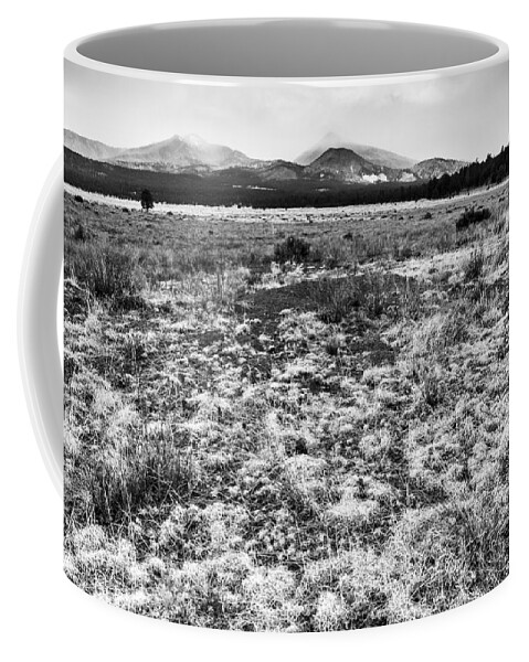 San Francisco Mountains Coffee Mug featuring the photograph San Francisco Mountains Arizona by Ben Graham