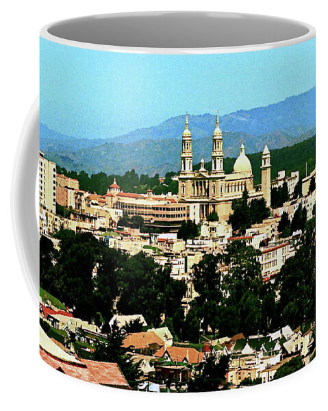 San Francisco Coffee Mug featuring the photograph San Francisco Panorama by Ira Shander