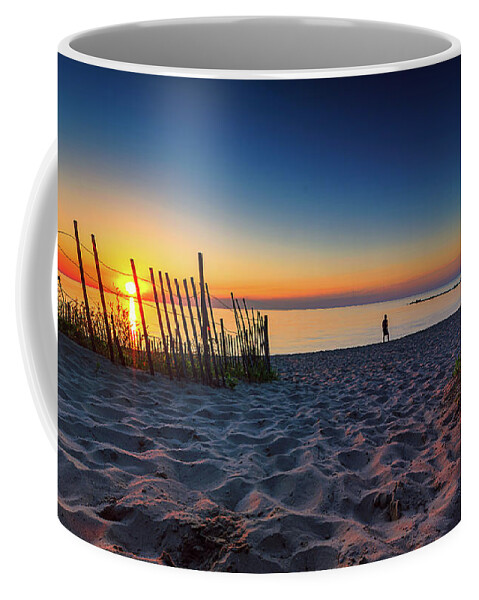 Access Coffee Mug featuring the photograph Sand Access by Andrew Slater