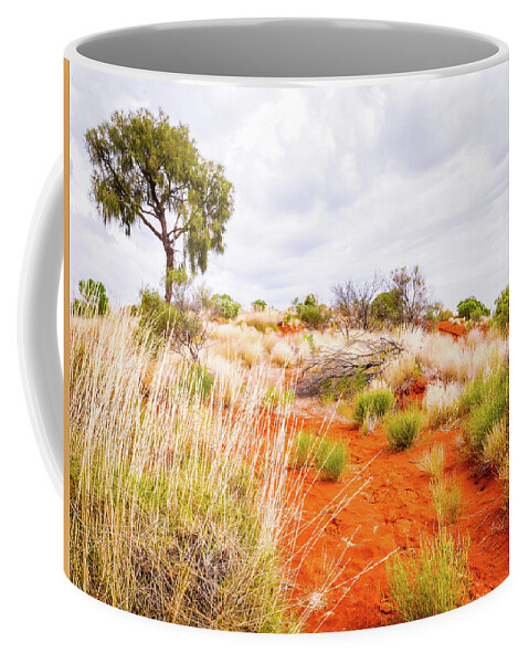 Australian Red Centre Series By Lexa Harpell Coffee Mug featuring the photograph Sand Dunes #2 Of The Red Centre - Australia by Lexa Harpell