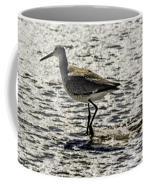 Original Coffee Mug featuring the photograph Sandpiper by WAZgriffin Digital