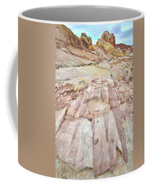 Let Me Know If You Do Decide To Go. I'll Tell You Where All The Good Spots Are Coffee Mug featuring the photograph Sandstone Bear Claw in Valley of Fire by Ray Mathis